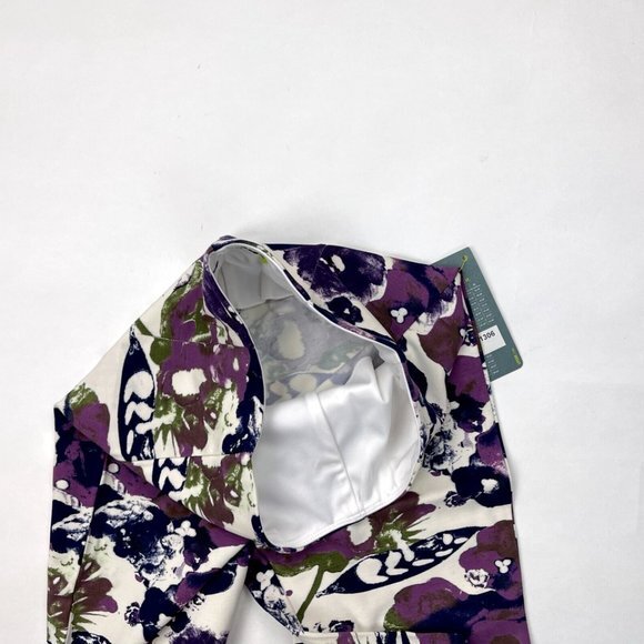 LYSSE 1306 Tummy Control Purple Floral Leggings Women S NWT High Rise Stretch - Picture 7 of 7